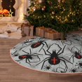 thumbnail image 5 of Fotbe Spiders Pattern Christmas Tree Skirt, Tree Skirts Plush Christmas Decorations, Christmas Tree Skirts Xmas Decorations Holiday Party Decor-36", 5 of 6