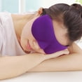 thumbnail image 2 of Shisuyan Sleeping Eye Masks Purple Polyester Cloth 4Pcs 9.04X3.42X0.39in, 2 of 9