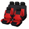 thumbnail image 2 of Car Seat Covers Fit for Mitsubishi Outlander 2007-2026,Breathable Seat Protector,Scratch Resistant Anti-Slip Protection Fast Install Easy Clean Red,Full Set(2 Row 5 Seats), 2 of 9