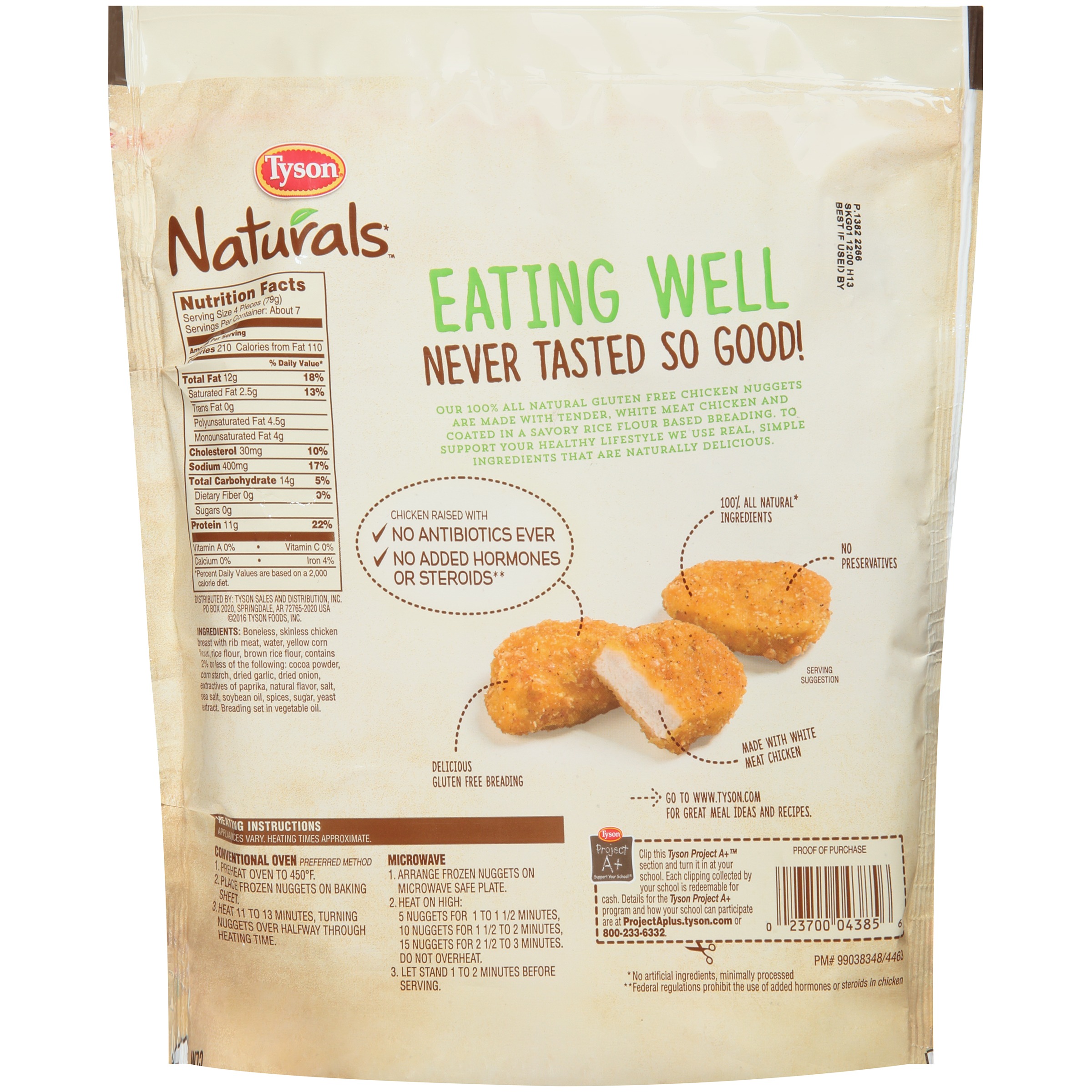 Tyson Naturals Breaded Chicken Breast Tiendamia Com