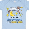 thumbnail image 4 of Inktastic I Love My Grandparents to the Moon and Back Cute Sheep Boys or Girls Baby Bodysuit, 4 of 5