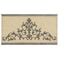 thumbnail image 3 of Authentic Hotel and Spa  Grey Turkish Cotton Scrollwork Embroidered Bath Towels (Set of 4), 3 of 3