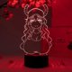 thumbnail image 1 of Lámpara Otaku con busto de Quetzalcóatl Lucoa, lámpara de anime de la señorita Kobayashi's Dragon Maid, luz nocturna, LED RGB de 16 colores., 1 of 5