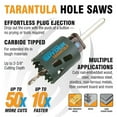 thumbnail image 2 of Steelman Pro 600925 9pc Tarantula Carbide Tipped, Metal Cutting Hole Saw Set JSP-600925, 2 of 5
