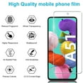 thumbnail image 2 of HD Screen Protector Compatible with Samsung Galaxy A55, 9H Anti-Scratch Tempered Glass Protective Film Case-Friendly, Bubble-Free, Easy Install, 3 Pack, 2 of 9