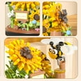 thumbnail image 3 of QTESS Flower Bouquet Building Block Set - Compatible with Lego - 568 PCS, 3 of 15