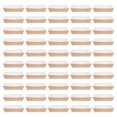 thumbnail image 1 of 50 Pcs Caissettes Jetables en Papier Kraft Pliables Anti-Huile Forme de Bateau pour Frites, 1 of 10