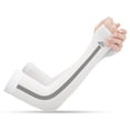 thumbnail image 2 of Homoyoyo UV Arm Sleeves for Men, 4 Pieces (2 Pairs), Assorted Colors, Lightweight and Breathable, 2 of 6