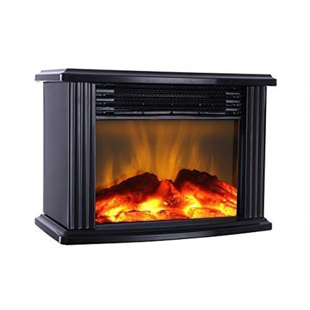 Donyer Power 14 Mini Electric Fireplace Tabletop Portable Heater
