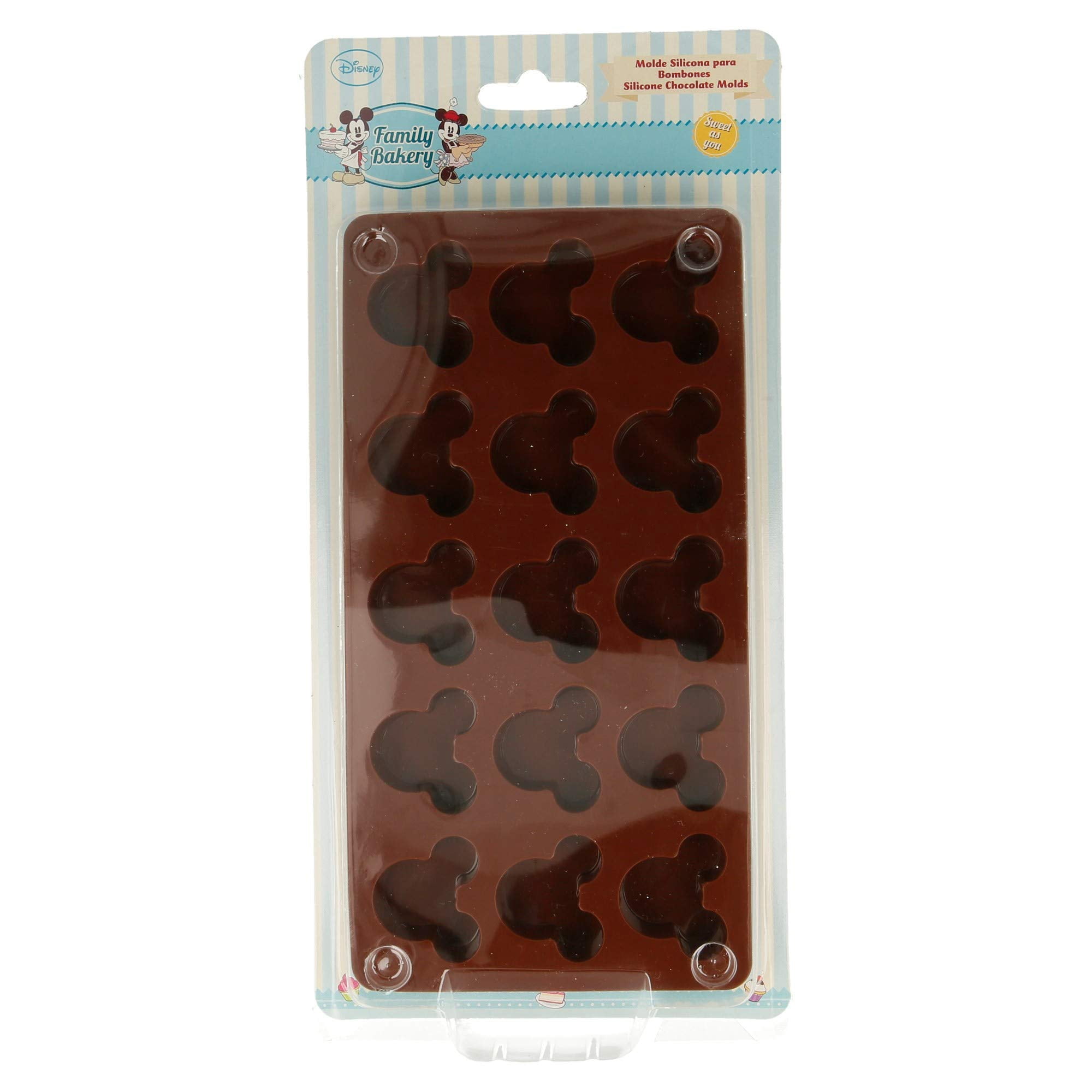Disney Mickey Chocolate Mould, Multi Color