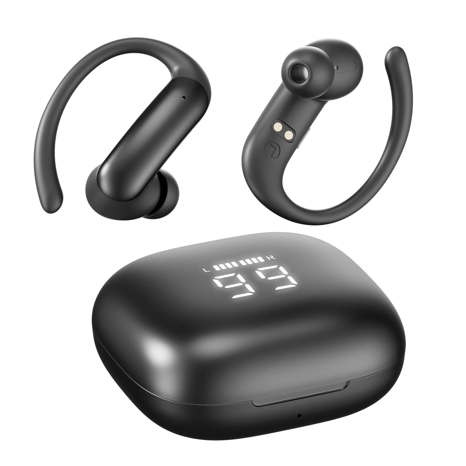 NUROUM OpenEar Pro 2 Bluetooth Noise Reduction Headphones with Mic