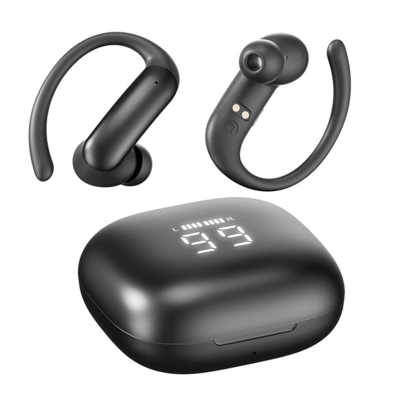 WUYUEGE Wireless Earbuds Bluetooth HeadphoneSport, Bluetooth5.4 Earbud, 72Hrs Earphone with Earhook, Noise Cancelling Mic, IP7Waterproof Headset for Workout/Running