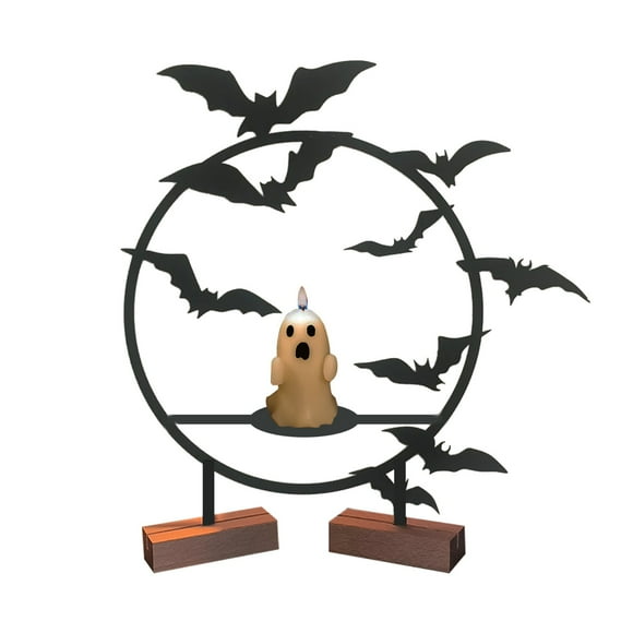 SUNSIOM Bat Candle Holder Halloween Tealight Candle Holder Centerpiece Table Decoration for Home Centerpiece Party