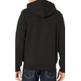 thumbnail image 2 of Lacoste Men's Black Kangaroo Pocket Color-Block Sweatshirt, XL, 2 of 2