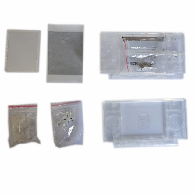 Full Repair Parts Replacement Transparent Housing Shell Case Kit for Nintendo DS Lite Repair Parts