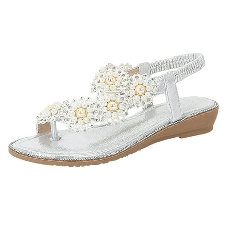 

B91xZ Women s Sandals Women Wedges Sandals Strap Shoes Shoes Sandals Flops Buckle for Women Summer Flip Women Fashion Womens Sandals Size 8.5