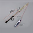 thumbnail image 4 of Apeya Cat Fishing Pole Toy Interactive Cat Wand Flexible Telescopic Rod With Lifelike Fish Design For Indoor Cats Teaser Toy And Play Activity Fun, 4 of 6