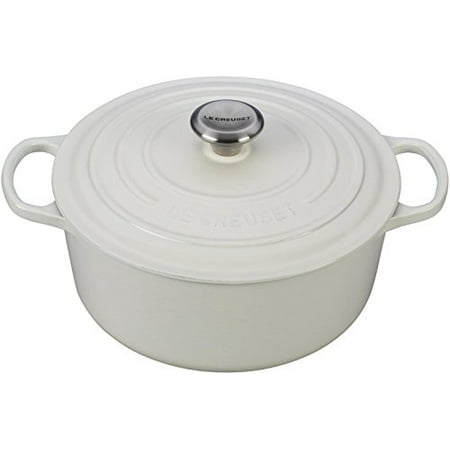 Le Creuset Enameled Cast Iron Signature Round 5 Qt White Canada Le Creuset Enameled Cast Iron Signature, Le Creuset Round French Oven Canada
