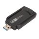 thumbnail image 2 of Adaptador USB inalámbrico, Dongle WiFi USB 3.0 Adaptador inalámbrico de Wi Fi Adaptador USB Wi Fi Diseño exquisito, 2 of 12