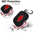 thumbnail image 3 of Para funda Airpod Pro Anime con llavero con cordón de nube roja, diseño lindo de dibujos animados, 3 of 5
