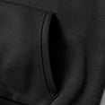 thumbnail image 4 of PatPat Kids Boys Girls Fleece Hoodie Pullover Sweatshirt with Pocket Warm Long Sleeve Hooded Top Black Sizes 4-14 Years, 4 of 7
