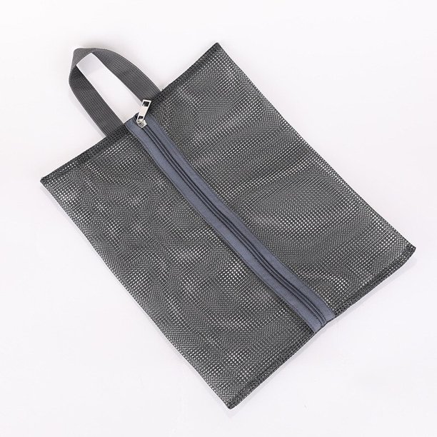 Bolso reutilizable para mujer, gran capacidad, portátil, de malla para la playa, para ducha, organizador de artículos de tocador de secado rápido, neceser ecológico, neceser de viaje para maquillaje Gao Jinjia LED