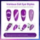thumbnail image 5 of Set de esmaltes de uñas en gel Beetles Cat Eye, 6 colores Summer Neon, 5 of 8