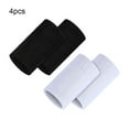 thumbnail image 6 of kanaroous 4 Pieces Badminton Volleyball Wrist Supporting Brace Elastic Basketball Exercise Compression Sleeve Stress Relief, 6 of 6