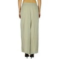 thumbnail image 4 of Bimba Pantalon Long Évasé Large Jambe Plissée Style Jupe pour Femmes, 4 of 6