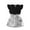 Silver, variant on WRKEKC Girls 2 piece Outfits Summer Set Solid Color Ruffle Sleeve Ribbed Top & Metallic Mini Skirt with Bowknot for Girls 6 Months-3 Years