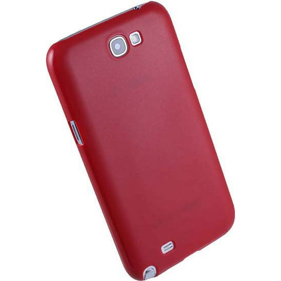 ULTRA SLIM RED PROTEX HARD SHELL CASE COVER FOR SAMSUNG GALAXY NOTE 2 II (L900, i605, SGH-i317, T889, R950, N7100)