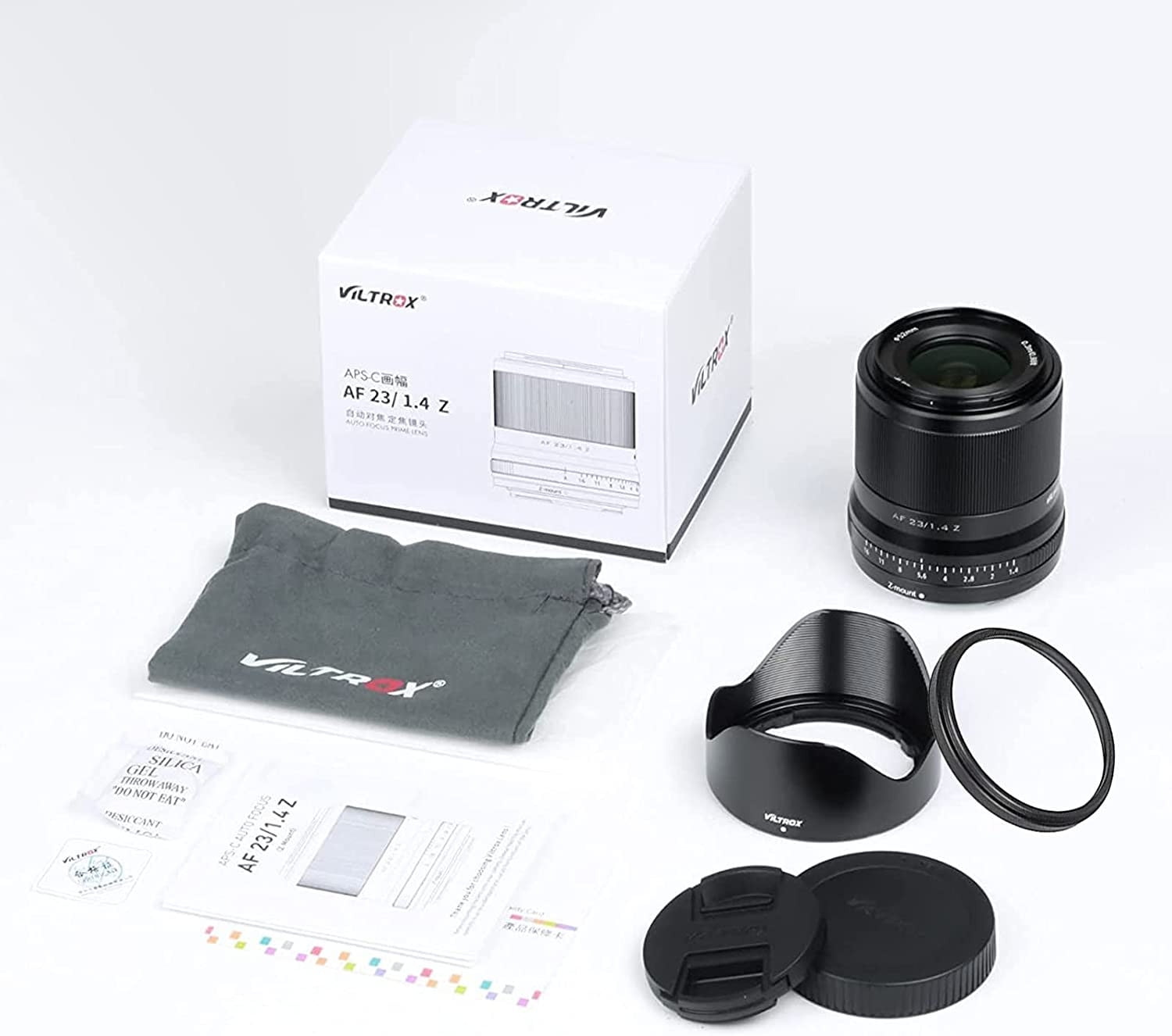Viltrox 23mm F1.4 Xf Lens-Silver Lente Large Aperture Stm Viltrox 23mm F1.4 Xf Lens-Silver Lente Large Aperture Stm