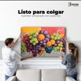 thumbnail image 2 of Cuadro Decorativo Canvas Bodegón Con Uvas 90x60 Canvas Revolution, 2 of 4