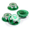 thumbnail image 1 of Cubierta de cubo de rueda de aluminio de 4 piezas Tuerca hexagonal de 17 mm para automóvil modelo Rc 1: 8, verde Afortunado Sencillez, 1 of 5