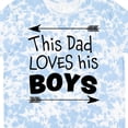 thumbnail image 4 of Inktastic This Dad Loves His Boys Fathers Day T-Shirt, 4 of 5