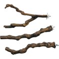 thumbnail image 2 of 5 Pcs Perchoirs en Bois Naturel Perchoirs à Raisin Naturels, 2 of 5