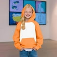 thumbnail image 2 of Otqutp Cute Hoodies for Girls and Boys Kids Oversized Long Sleeve Sweatshirts Casual Comfy Pullover Tops with Pocket, 2 of 7