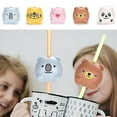 thumbnail image 4 of Surprise Pet Sound Straws - Fun Animal-shaped Straws for Kids Drinking Habits J9, 4 of 8