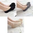 thumbnail image 4 of Muyoka Calcetines de cinco dedos para mujer Calcetines con punta dividida Ultrafinos Transpirables Antihinchazón Invisible Antideslizante Antifricción para mujer Primavera Verano Otoño Muyoka Hogar, 4 of 4