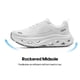 thumbnail image 4 of Zapatillas Deportivas para Mujer NORTIV 8 SNWS247W Blancas Talla 7.5, 4 of 7