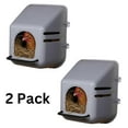 2 Pack of Large Wall Mount Egg Nesting NEST Boxes with Perch for