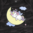 thumbnail image 4 of Inktastic Unicorn Moon Girls Baby Bodysuit, 4 of 5