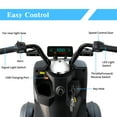 thumbnail image 6 of QEEKA Heavy-Duty 4 Wheel 3 Speed Control  Mobility Scooter with Remote Key, Silver, 500 lbs Limit, 6 of 19