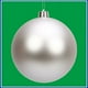 thumbnail image 4 of Adornos navideños para interiores, 8 pulgadas, irrompibles, grandes, dorados, para decoración navideña, adornos navideños, plateados., 4 of 8