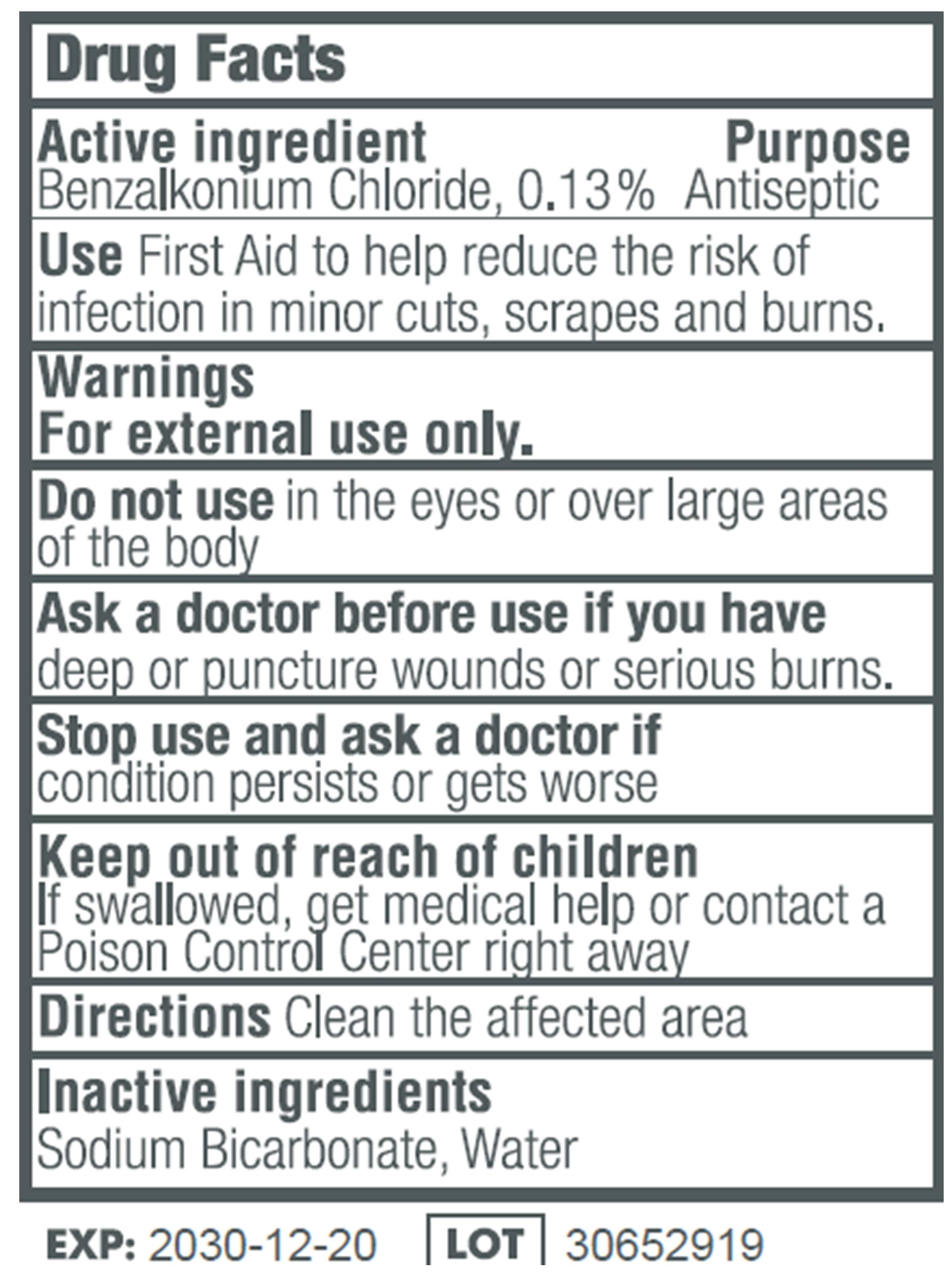 Dealmed BZK Antiseptic Towelette, 5" x 7" Individually Wrapped Alcohol-Free Wipes, 100 Count (Pack of 10)