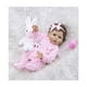 thumbnail image 2 of Muñeca Bebé Silicona Bebé Reborn Para Niñas Auxtoo rosa, 2 of 4