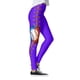 thumbnail image 3 of MKLEKYY Leggings deportivos para mujer, mallas con estampado de béisbol, mallas deportivas de control para yoga, mallas de cintura alta para mujer, 3 of 4