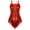 Red, variant on inhzoy Women Sequin Mesh Patchwork Camisole Ballet Leotard Dancewear Silver M