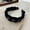 B, variant on 1pc, retro rhinestone velvet braided hairband, French high-end wide-brimmed headband, high skull top, face-showing small hair accessory