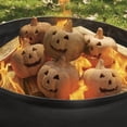 thumbnail image 4 of Toystoory Pozos de fuego de calabaza resistentes a altas temperaturas para enfriar el ambiente decoración de fuego de Halloween reutilizable Kits de decoración para fiestas 8cm, 4 of 6